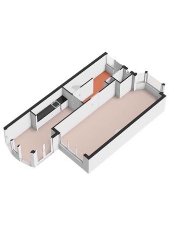 Floorplan - Oude Bocht 25, 3752 DE Bunschoten-Spakenburg